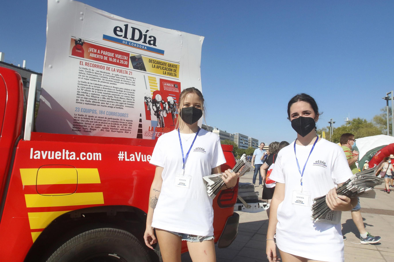 La otra cara de La Vuelta, en fotografías