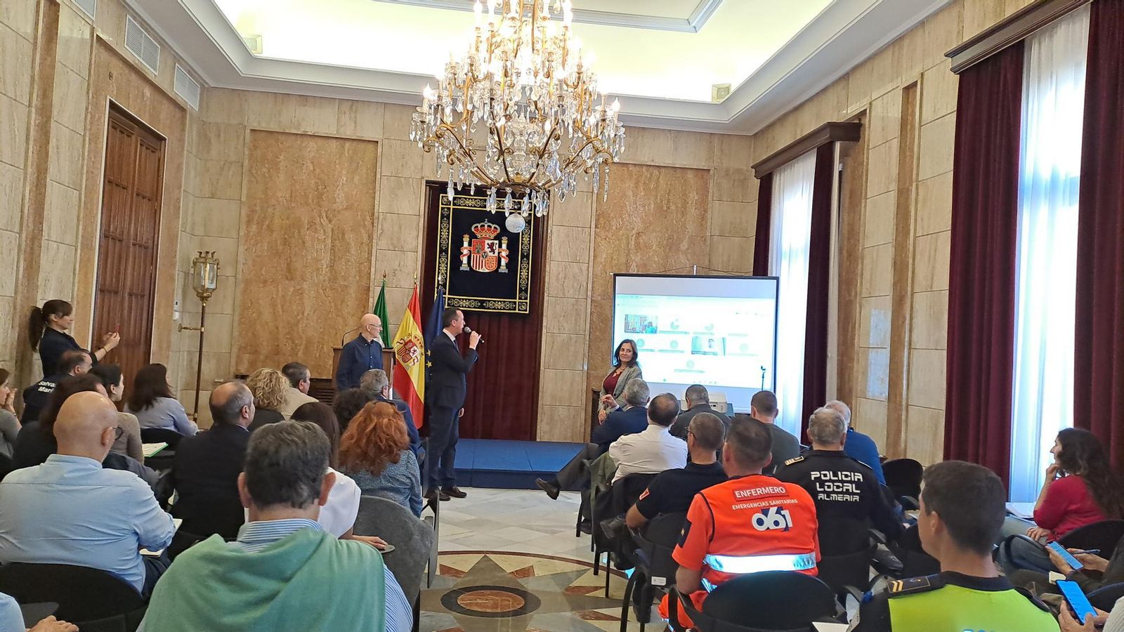 Reunión preparatoria del ejercicio MARSEC 2025 celebrada este jueves en la Subdelegación del Gobierno