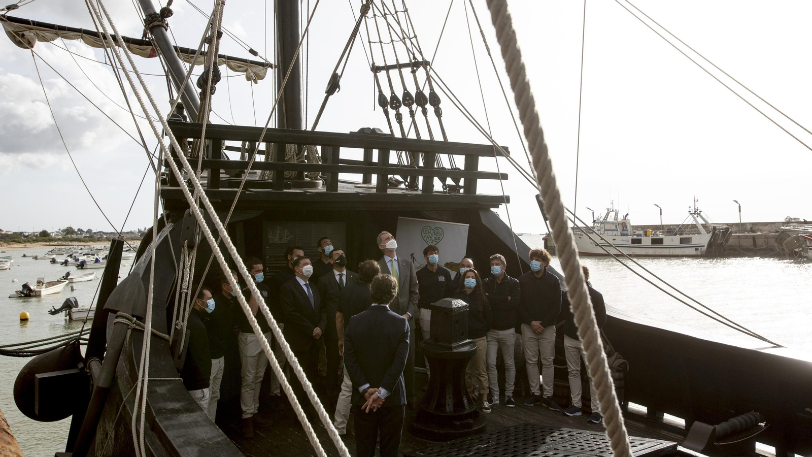 La visita del Rey Felipe VI a Sanlúcar, en imágenes