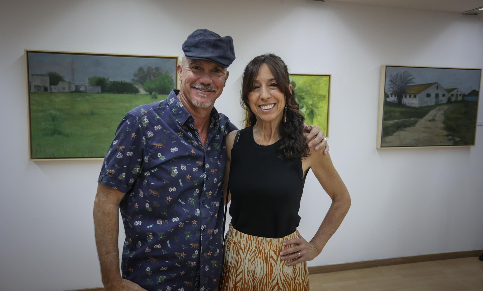 Fotos de la inauguración de la exposición de Jaime Pandelet en la sala ArteAdiario