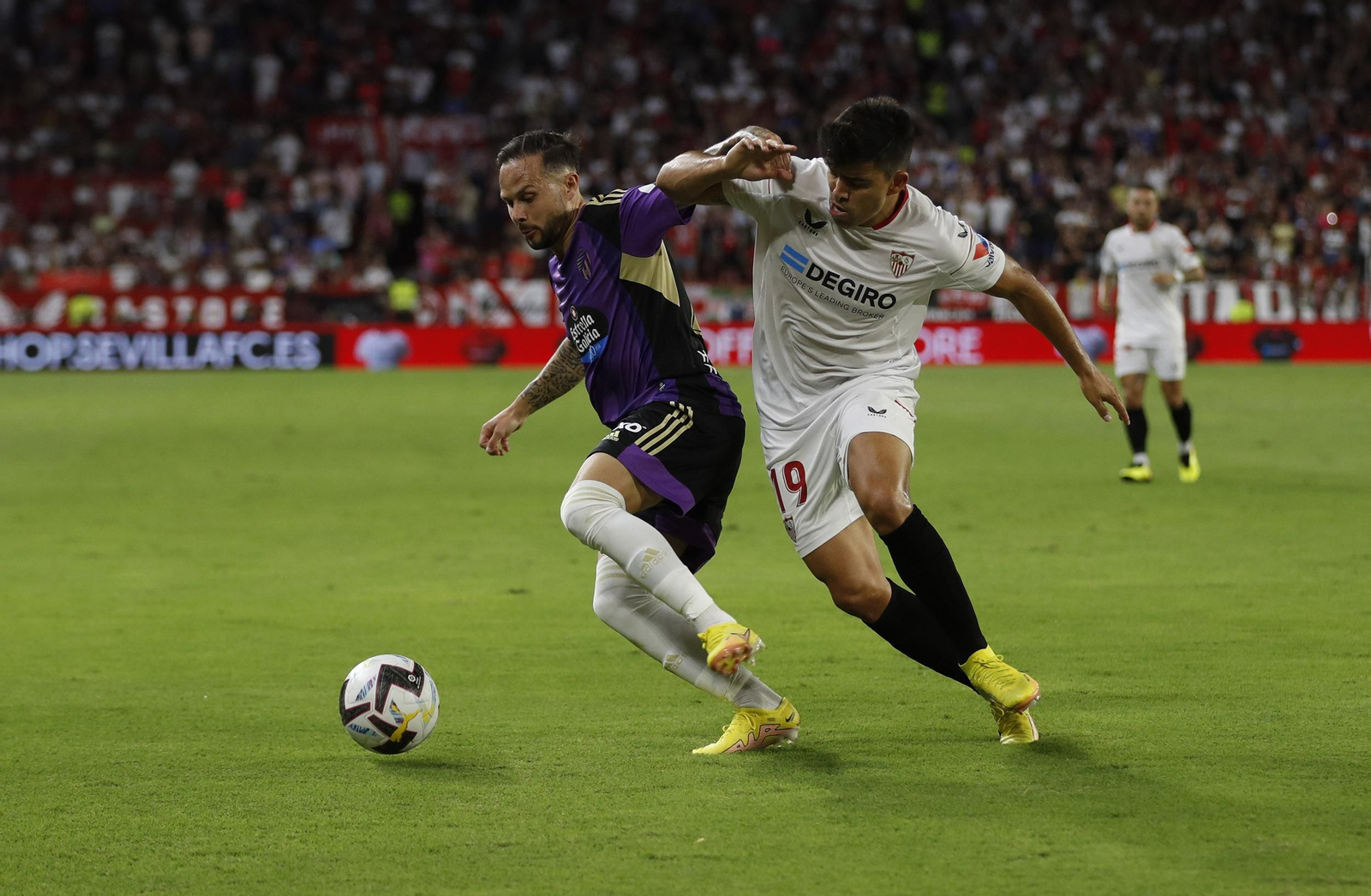 Las imágenes del Sevilla-Valladolid