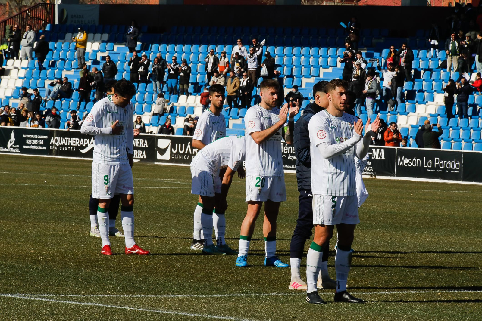 Las fotos de la afición del Córdoba CF en la visita a Unionistas