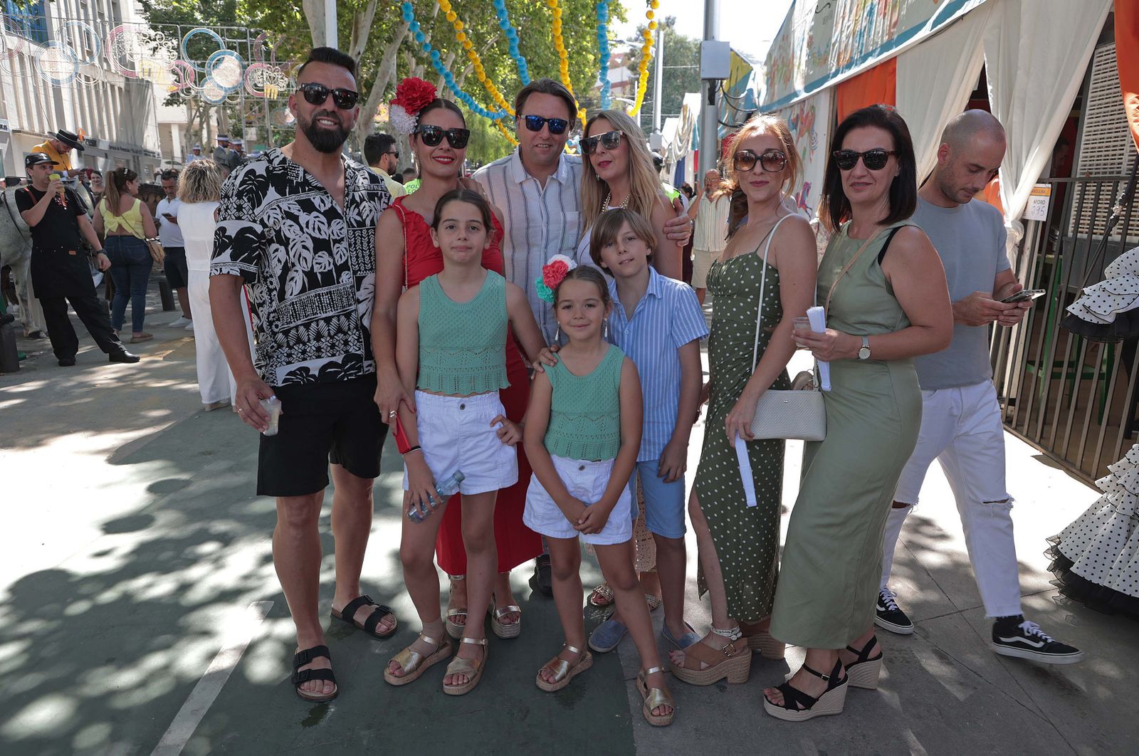 Fotos del Domingo por Sevillanas en la Feria Real de Algeciras 2024