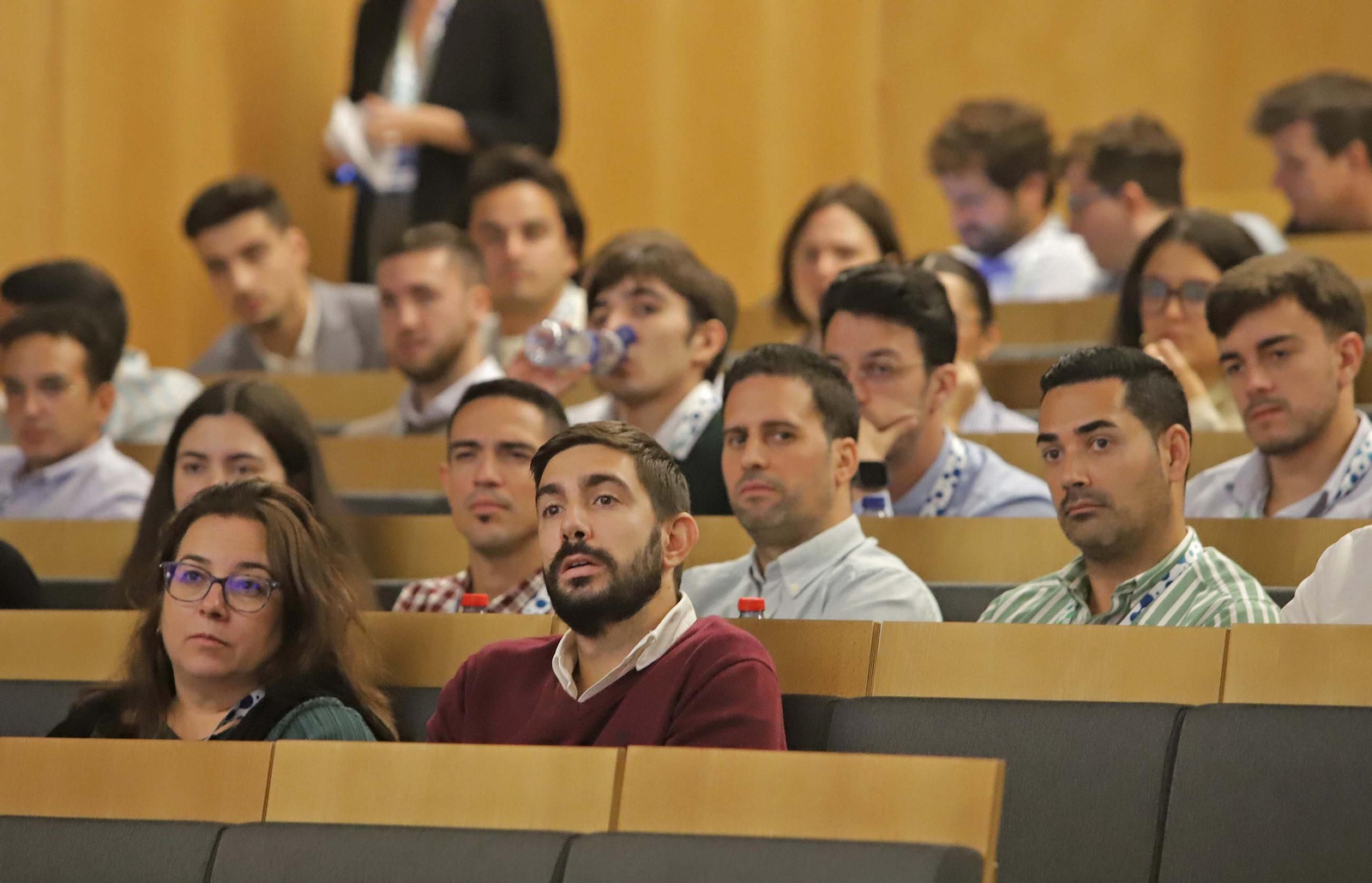Fotos de la segunda jornada del congreso Rh2edin de energías limpias en la ETSI de Algeciras