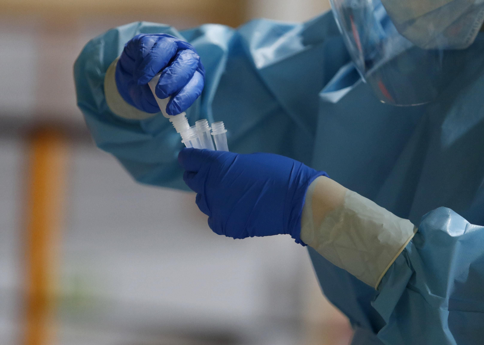 Las fotos del cribado en Vista Alegre