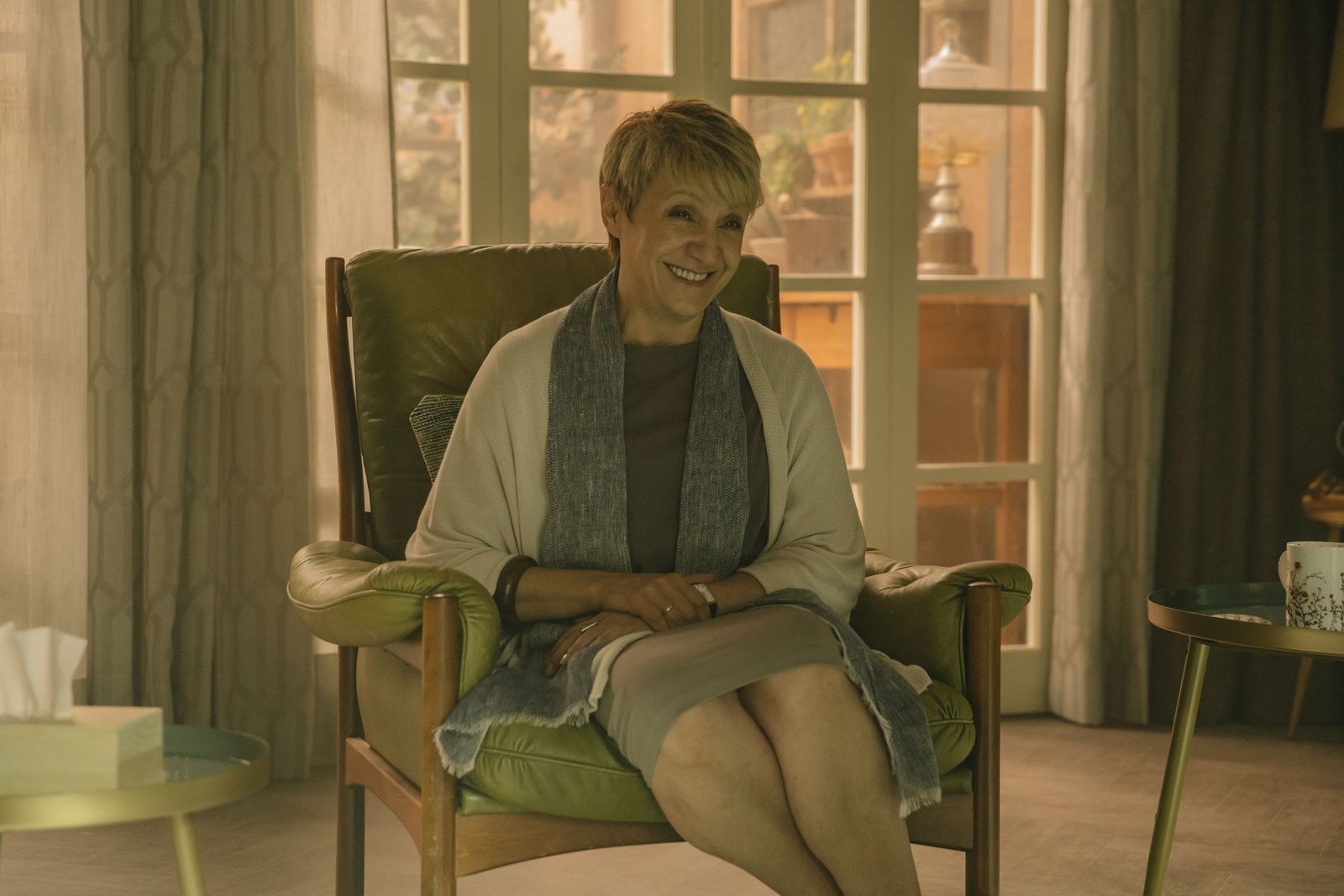 La actriz Blanca Portillo da vida a una psicóloga experta en terapia de duelo.