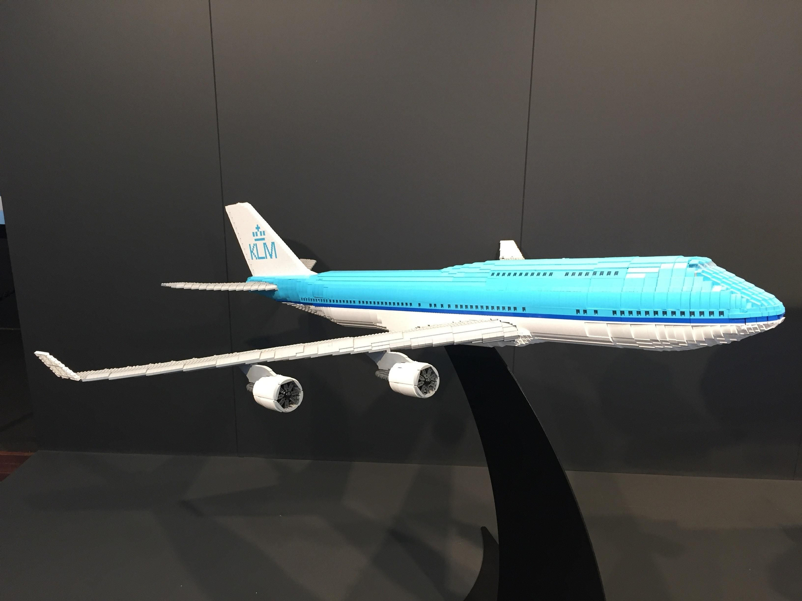 Imágenes de la exposición de Lego 'Travelling Bricks'.