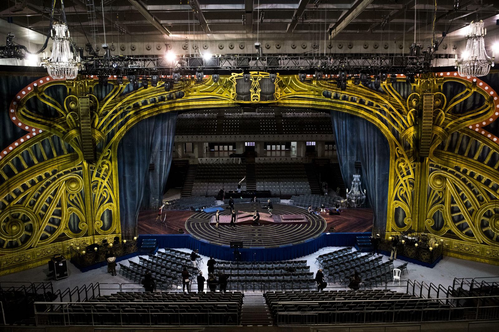 Fotos: El Circo del Sol entre bambalinas