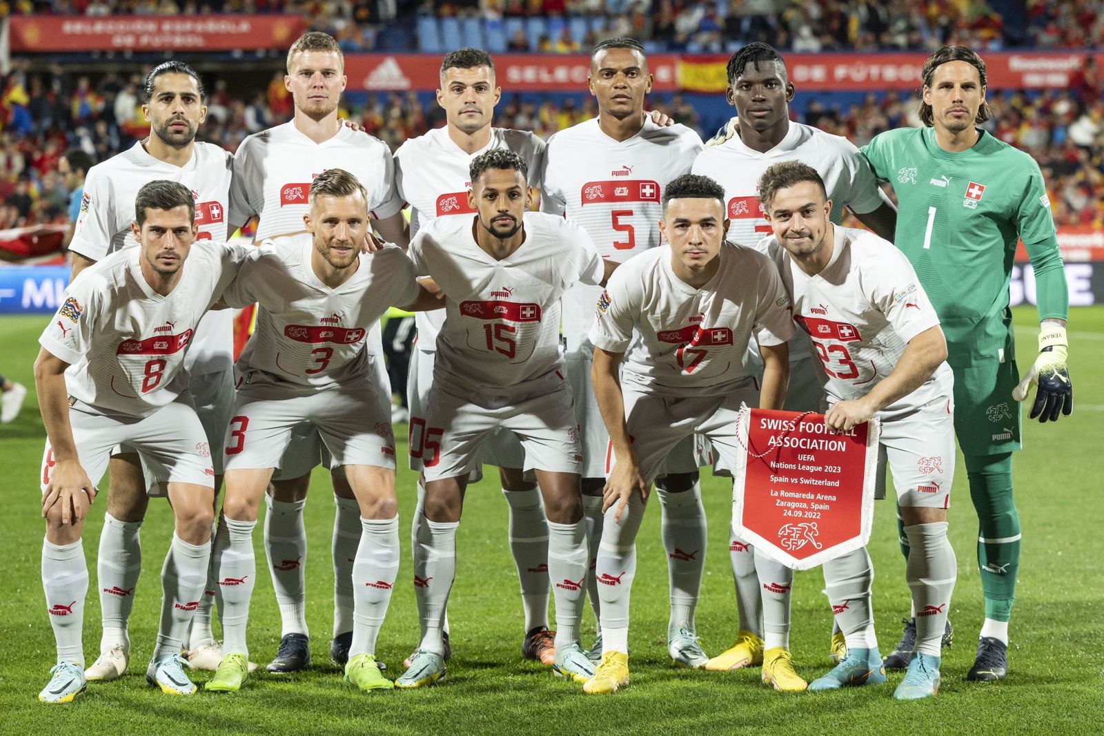 Las imágenes del España-Suiza