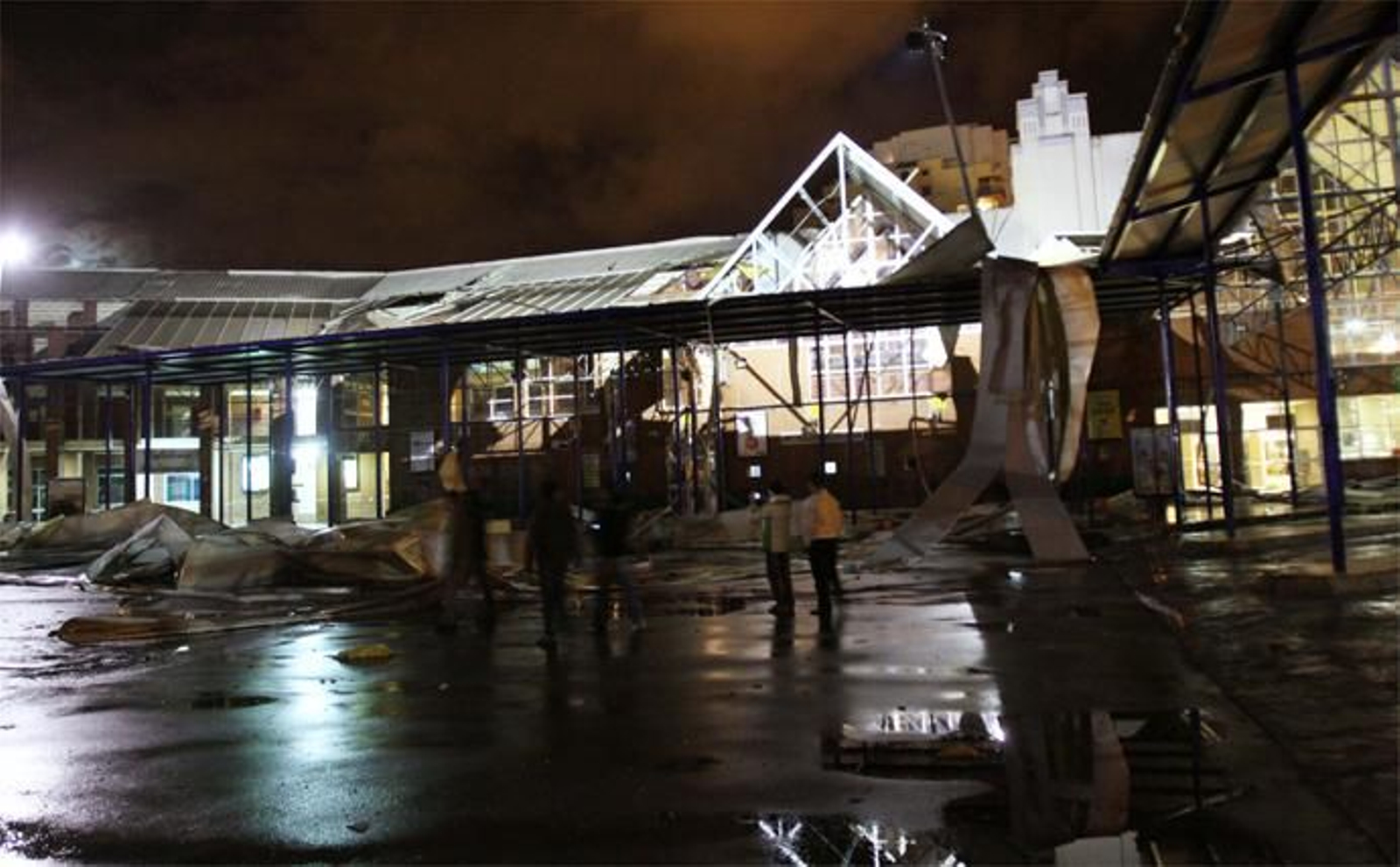 Las fotos del tornado de San Andrés en Málaga en 2009