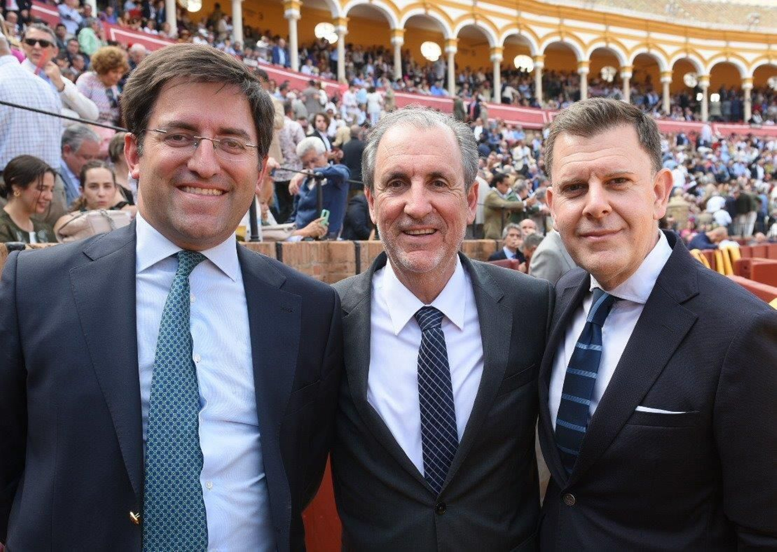 Gonzalo Fernández Gao,  Carlos Ruiz y Javier Romero