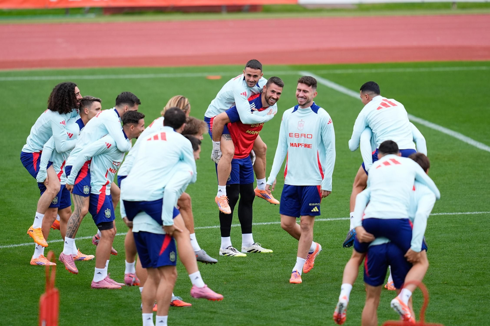 Las fotos del España-Bulgaria en Valladolid