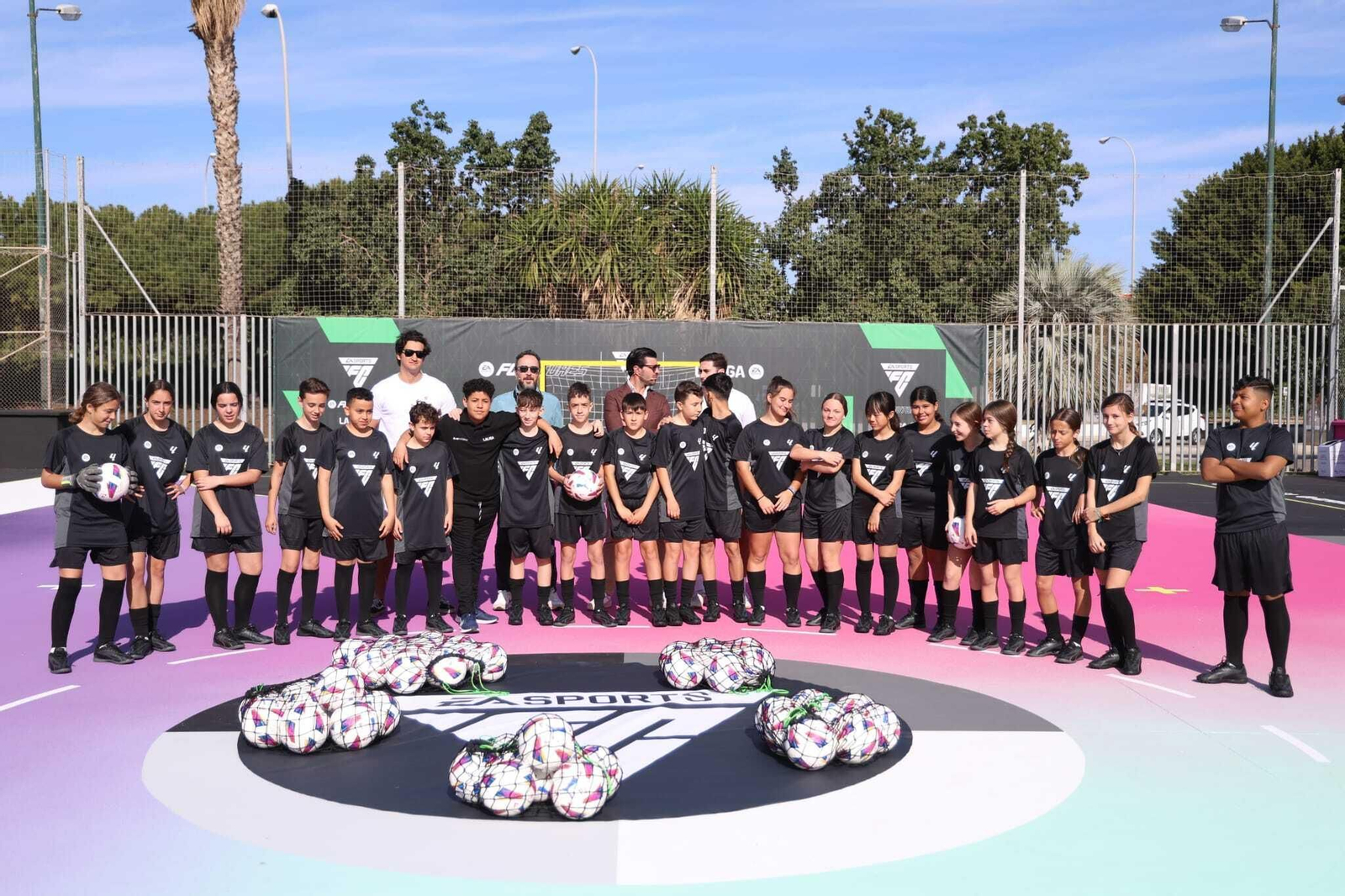 EA Sports y LaLiga lanzan una pista futurista en La Luz