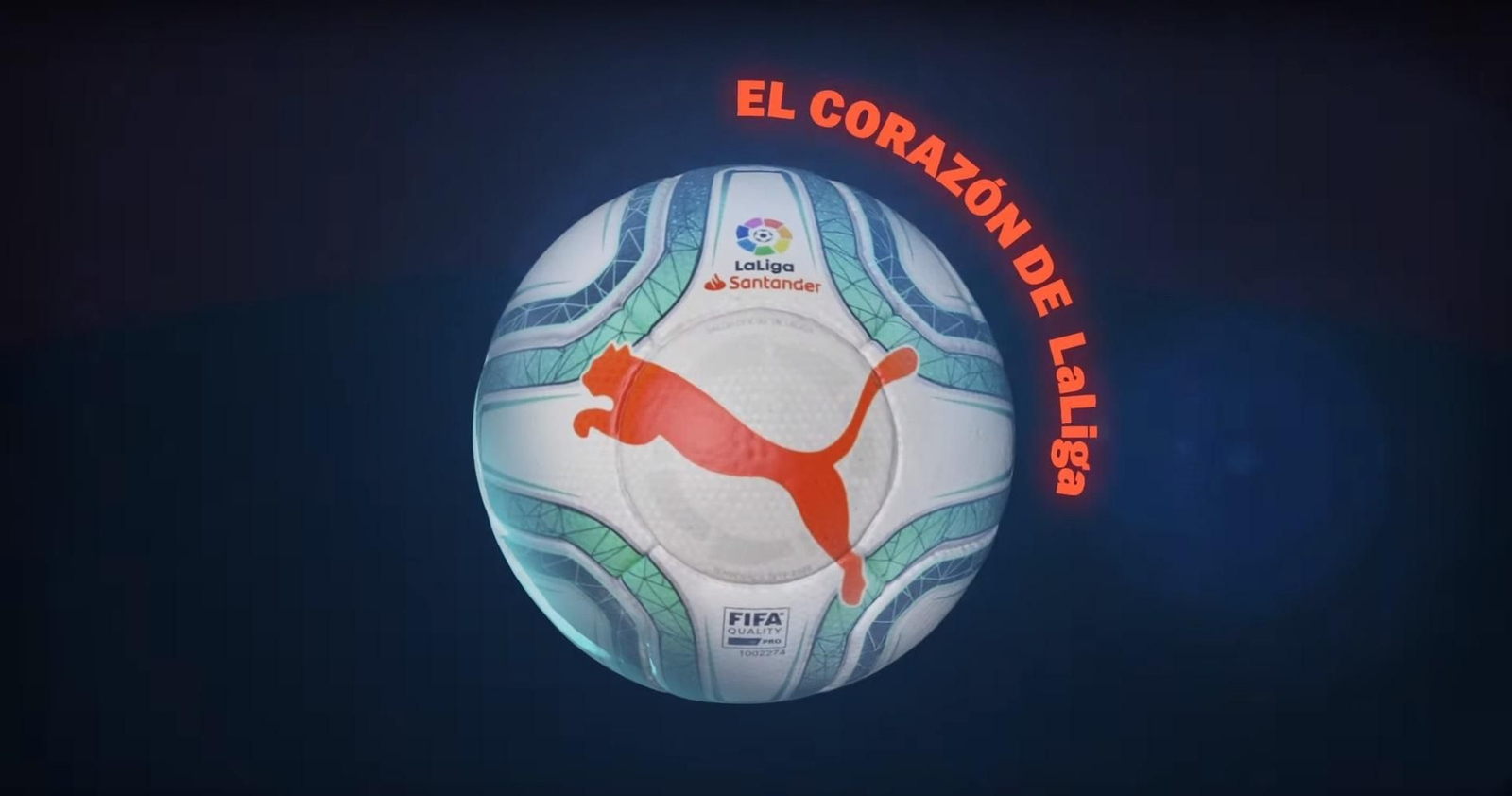 Imagen promocional del balón de LaLiga 2019/20