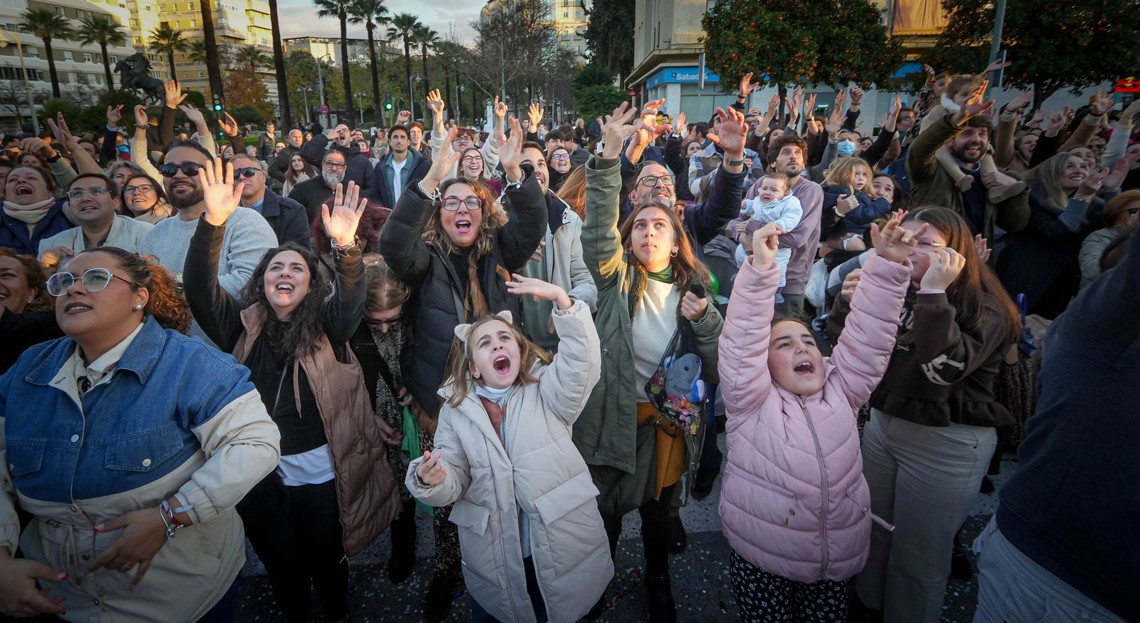 Imágenes de la cabalgata de Reyes Magos en Jerez
