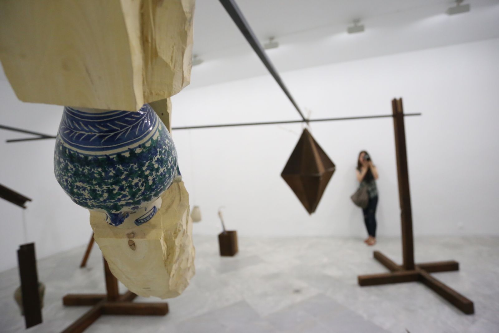 Exposición 'Riflepistolacañón' del artista jienense Jacobo Castellano en el CAAC de Sevilla