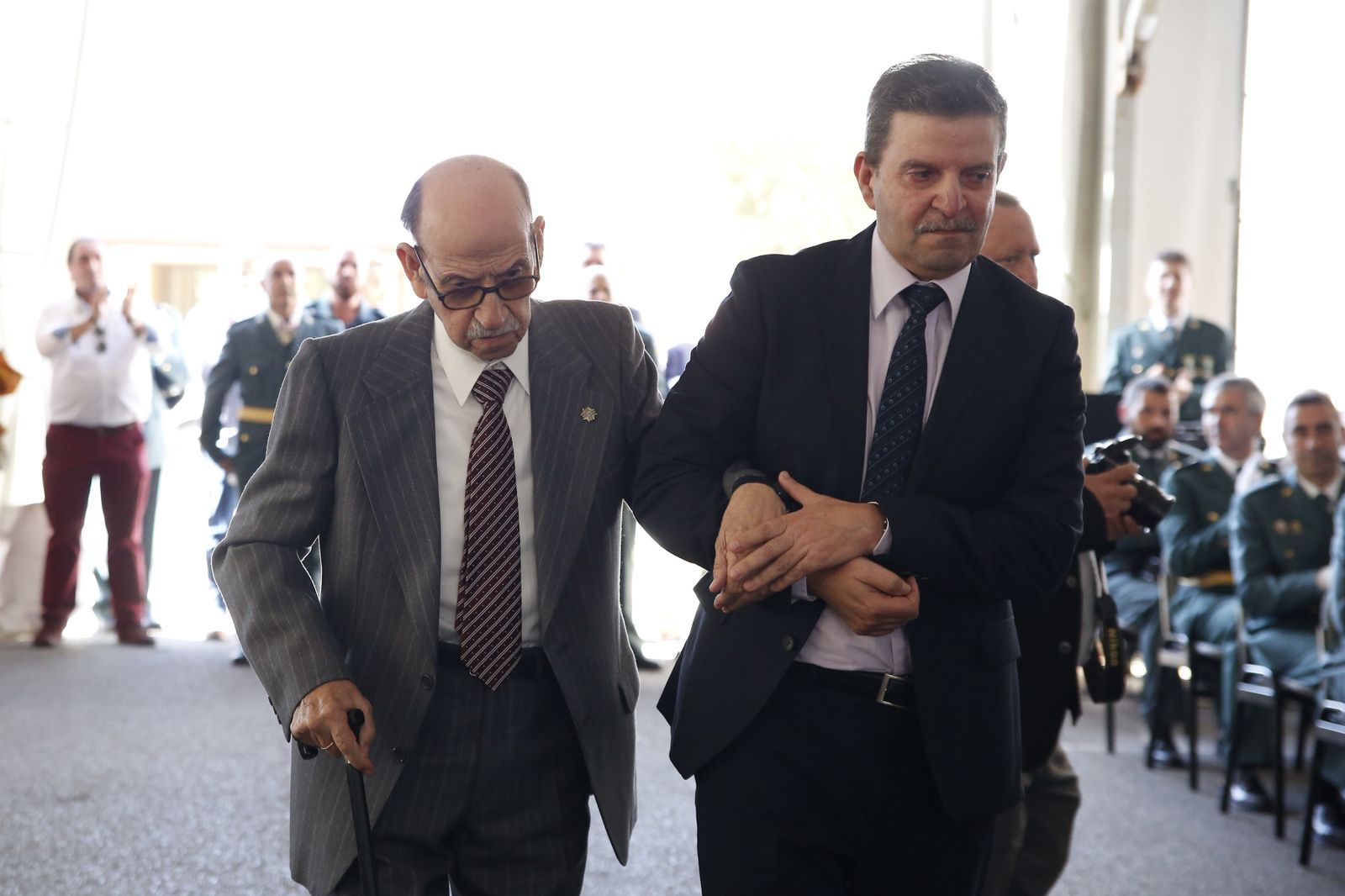 Imágenes del acto de celebración de la patrona de la Guardia Civil