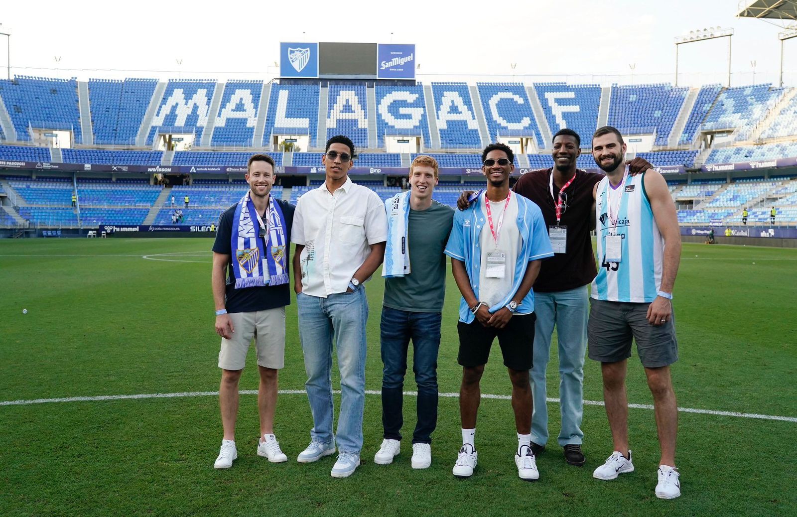 El Unicaja se lo pasó pipa en La Rosaleda