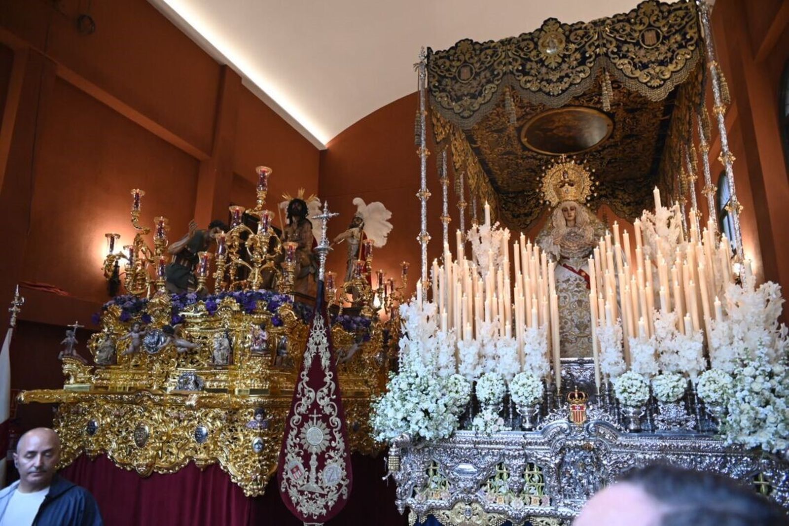 Intimidad en la Merced en este Lunes Santo de Córdoba, en imágenes