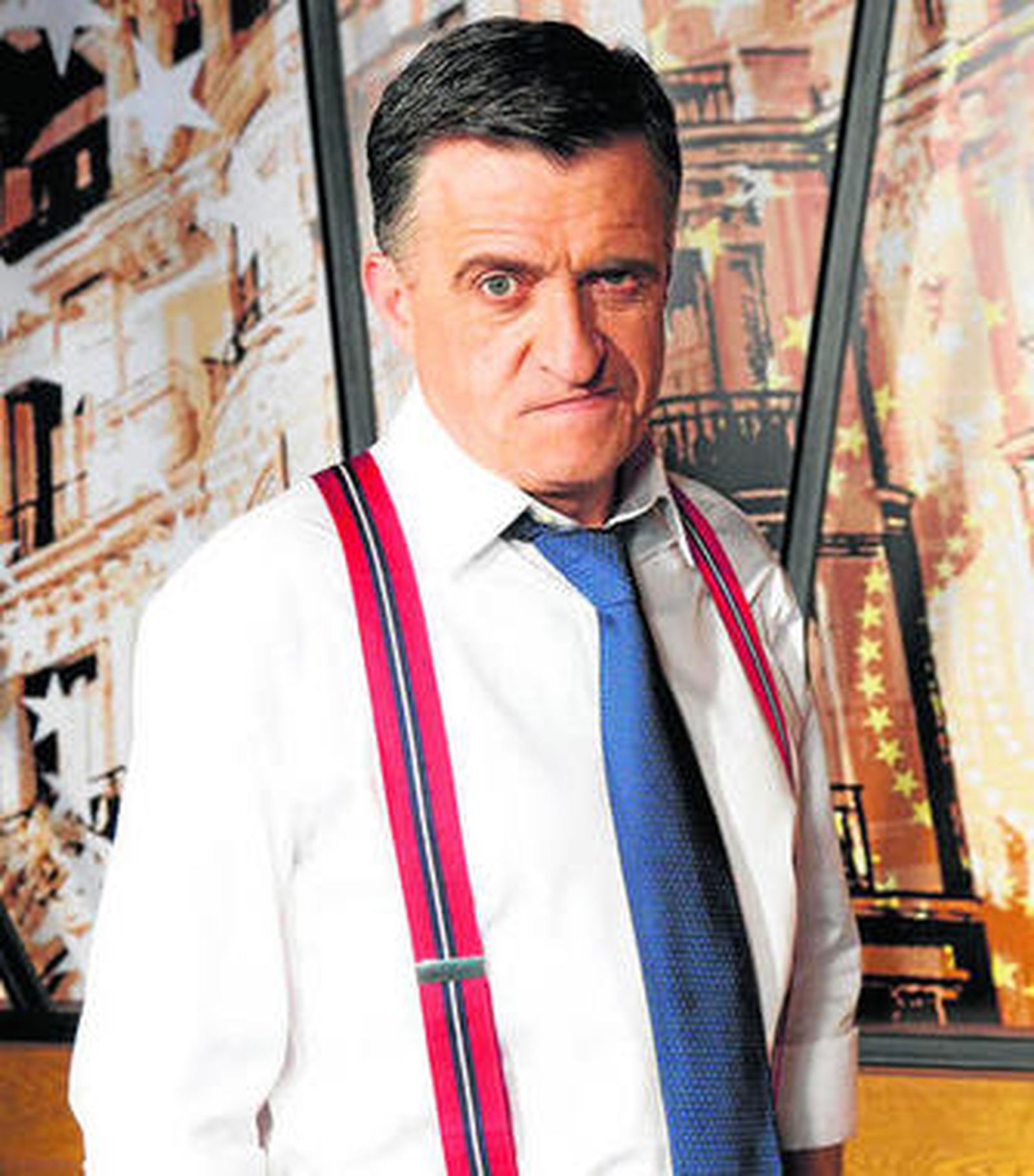 El gran Wyoming actuará esta noche con su banda en Conil.