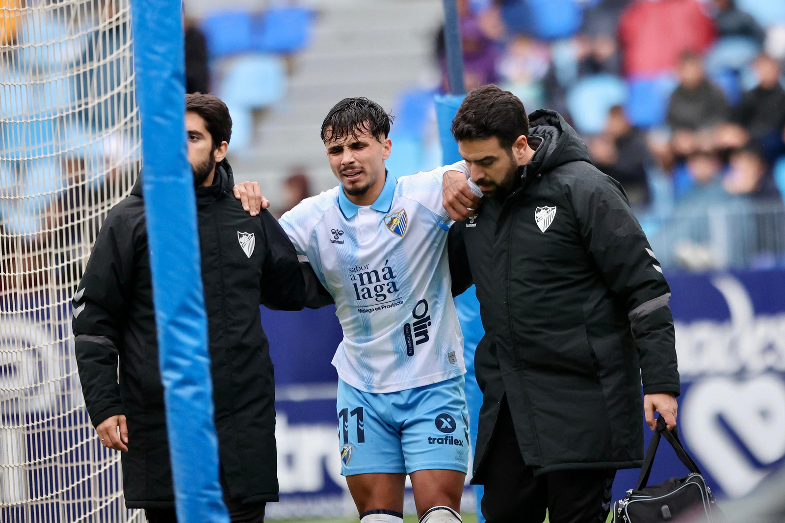 El Málaga CF-Linares Deportivo, fotos El Málaga CF-Linares Deportivo, fotos
