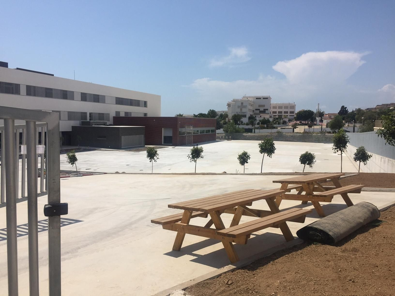 Finalización de los trabajos del instituto de Torre de Benagalbon (Rincón de la Victoria).