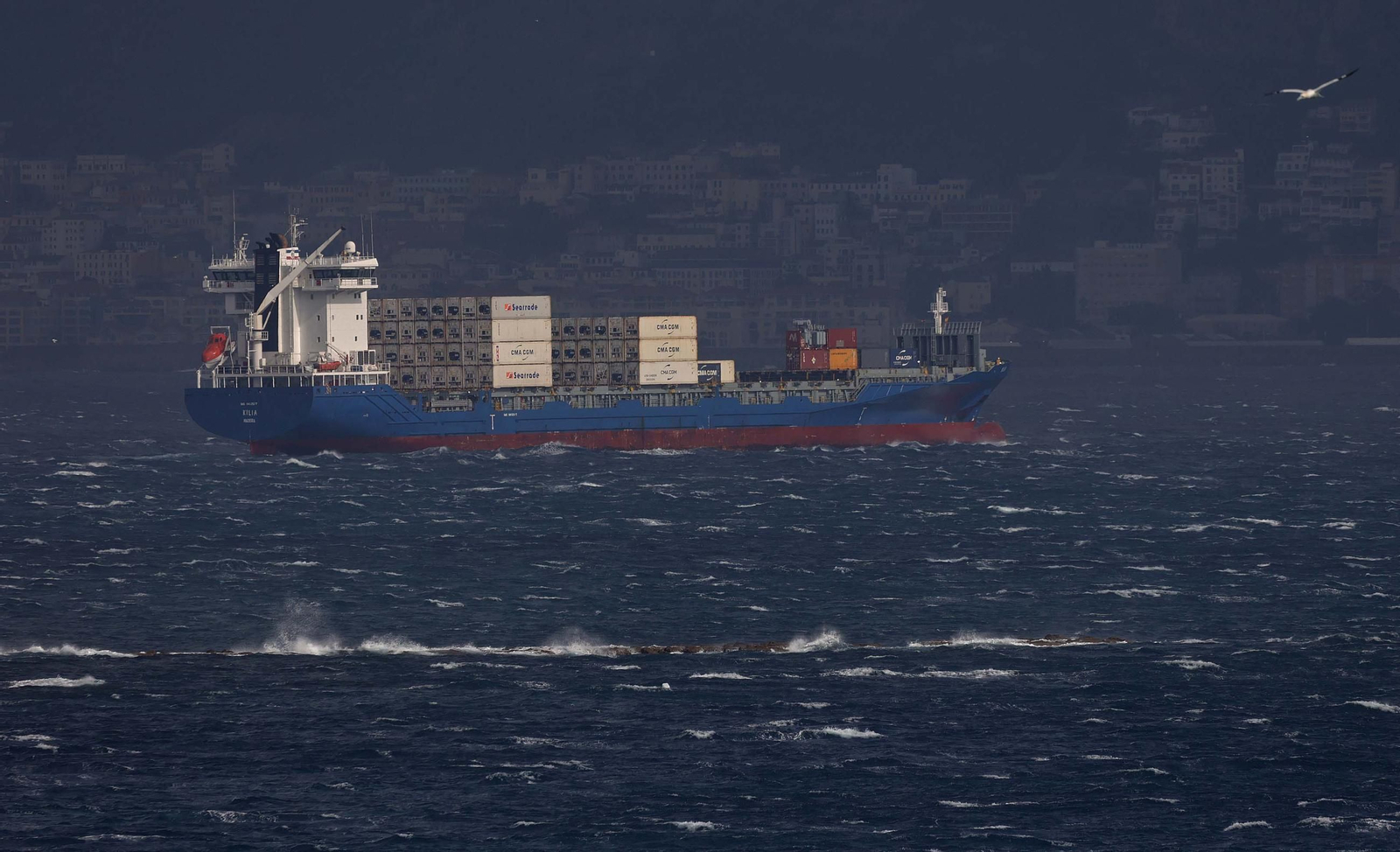 Fotos de los efectos de la borrasca Herminia en Algeciras