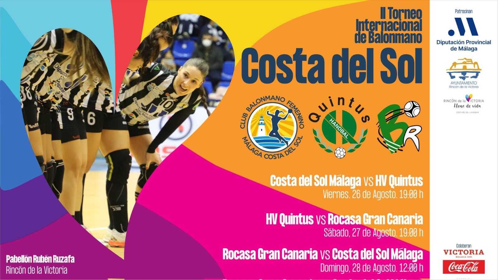 Cartel del II Torneo Internacional Costa del Sol.