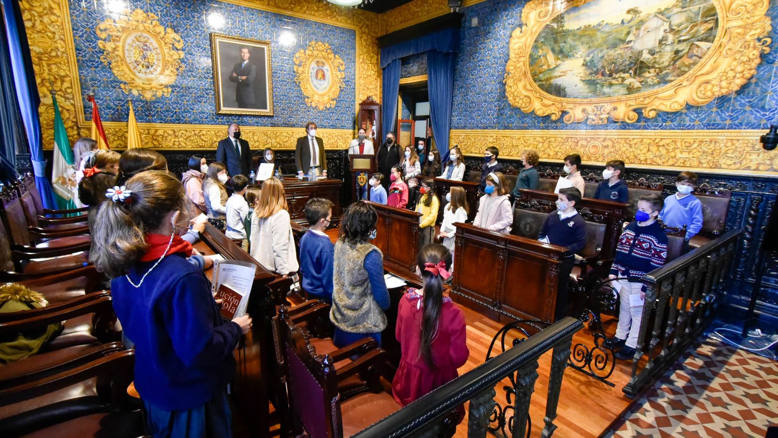 Las fotos del Pleno Infantil del Ayuntamiento de Algeciras