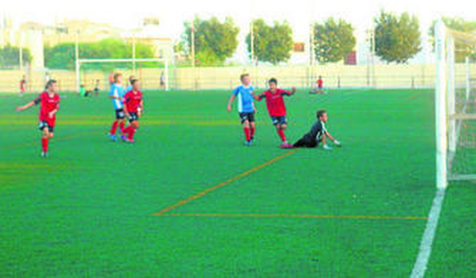 En Feria no faltan los goles