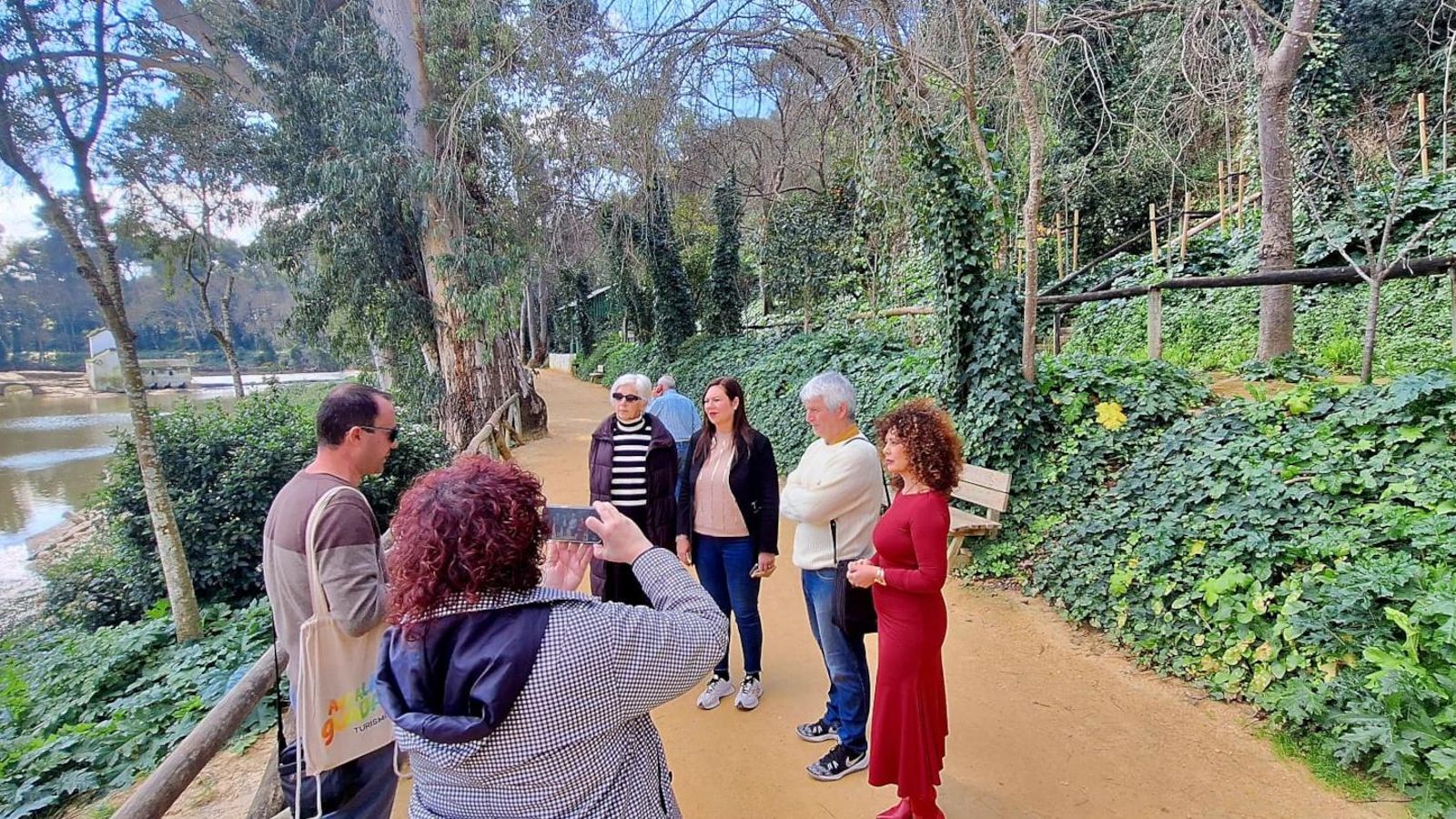 Visita de la Diputación de Huelva a Alcalá de Guadair enmarcada en el Programa POCTEP 2021-2027 del Proyecto VALUETUR II.