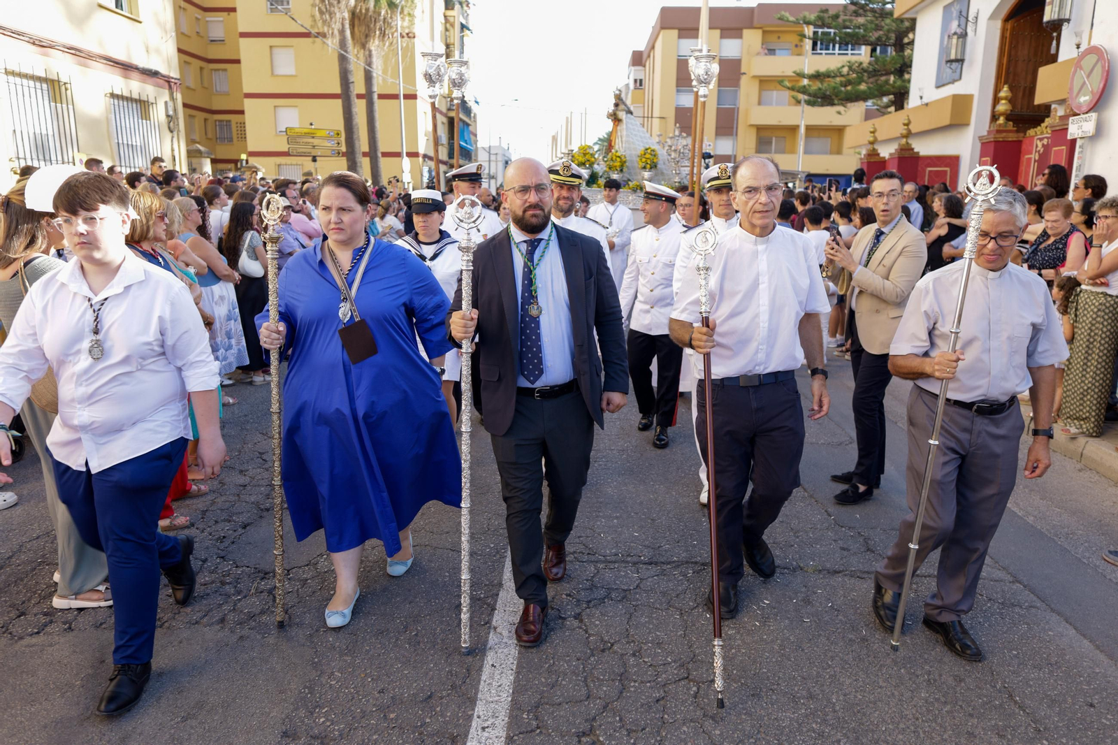 Las imágenes de la procesión de la Virgen del Carmen en El Puerto