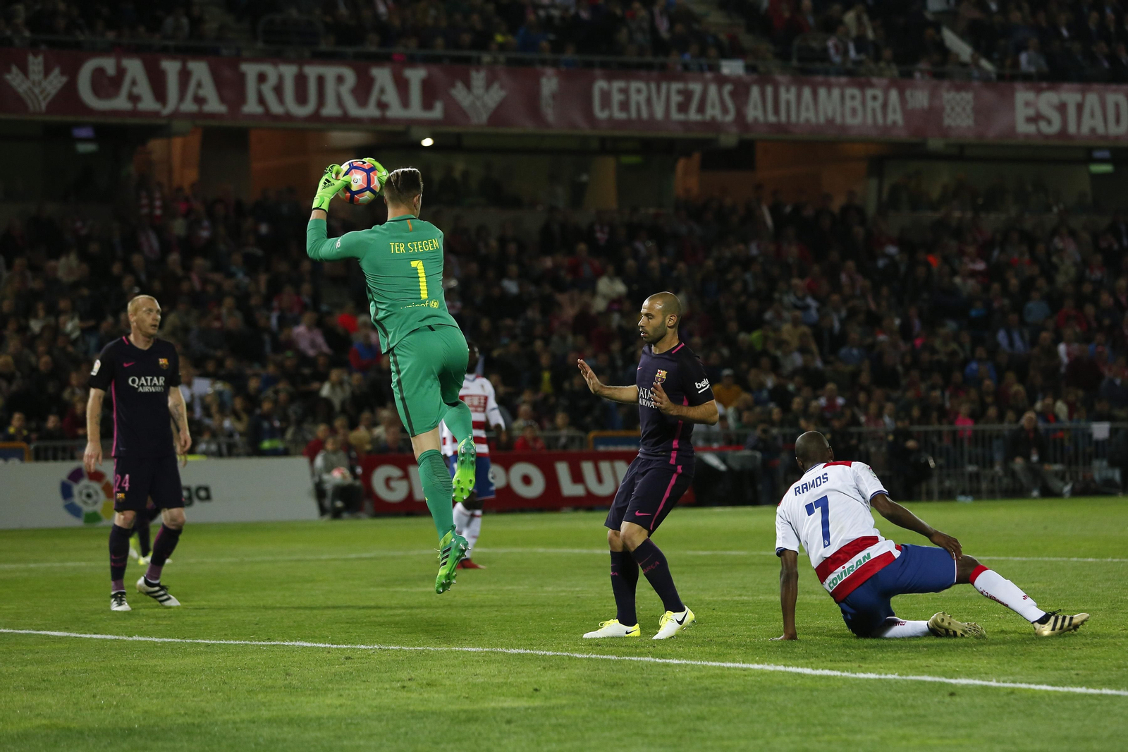 El Barcelona lleva tres temporadas sin visitar el Nuevo Los Cármenes