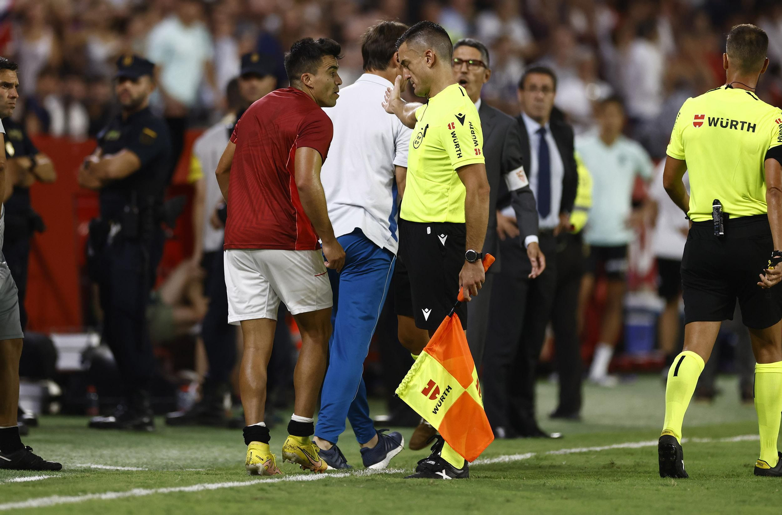 Las imágenes del Sevilla-Valladolid