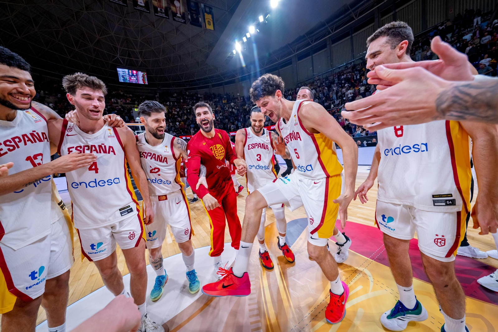 Las fotos del España-Georgia de baloncesto