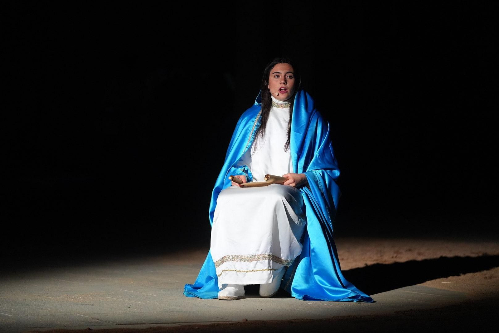 La representación en Alcaracejos de 'Los coloquios de la infancia de Jesús', en fotografías