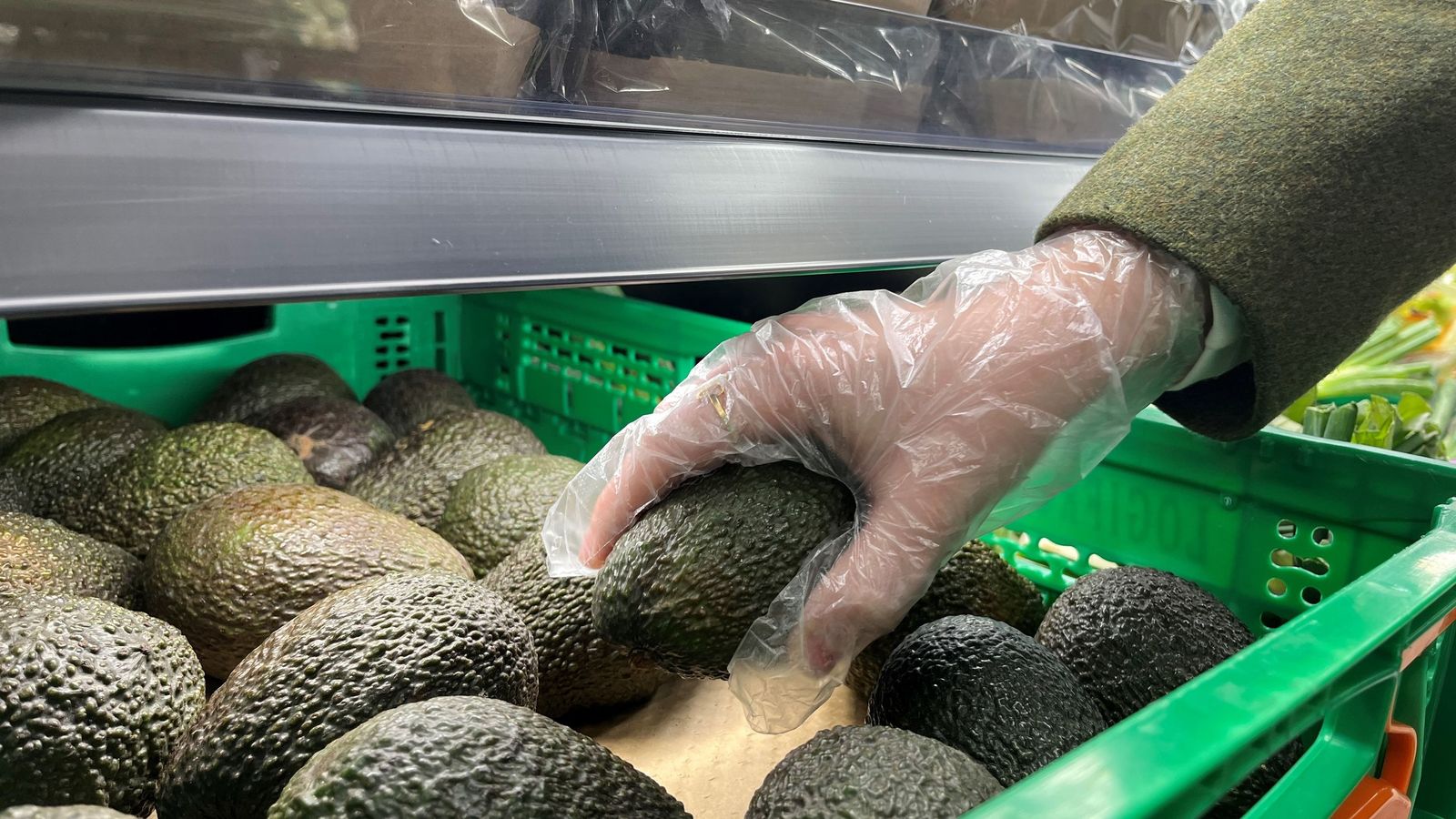 Aguacates en un lineal de Fruta y Verdura de Mercadona