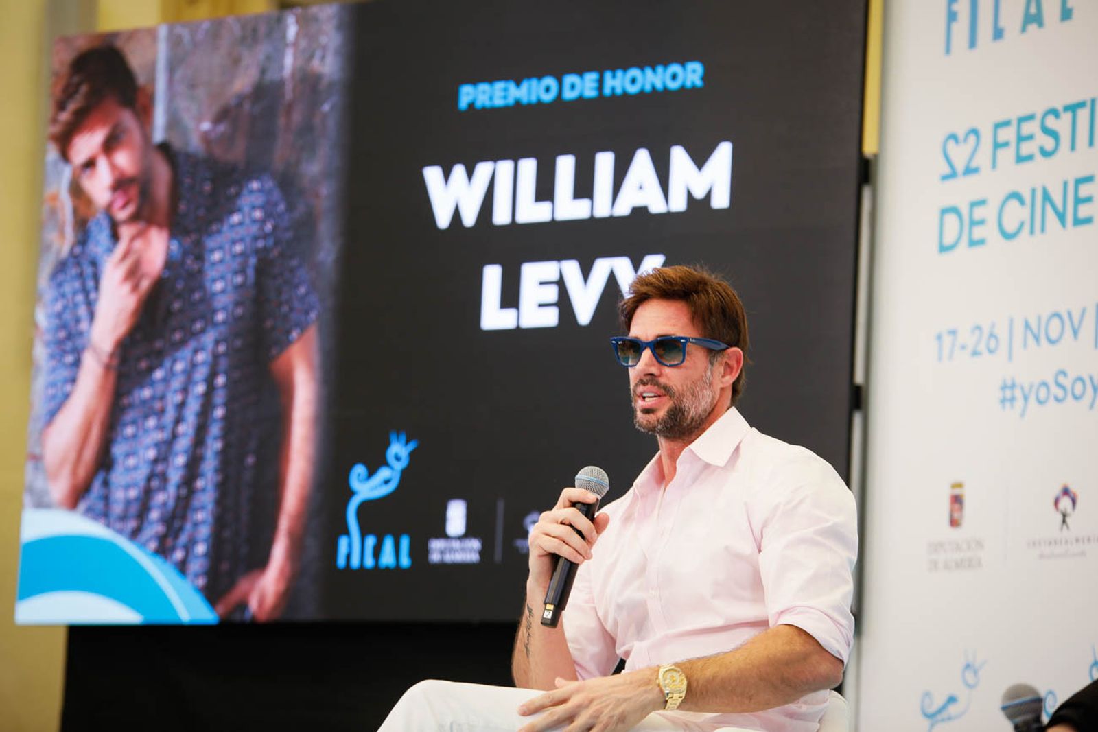 Imágenes de William Levy en FICAL