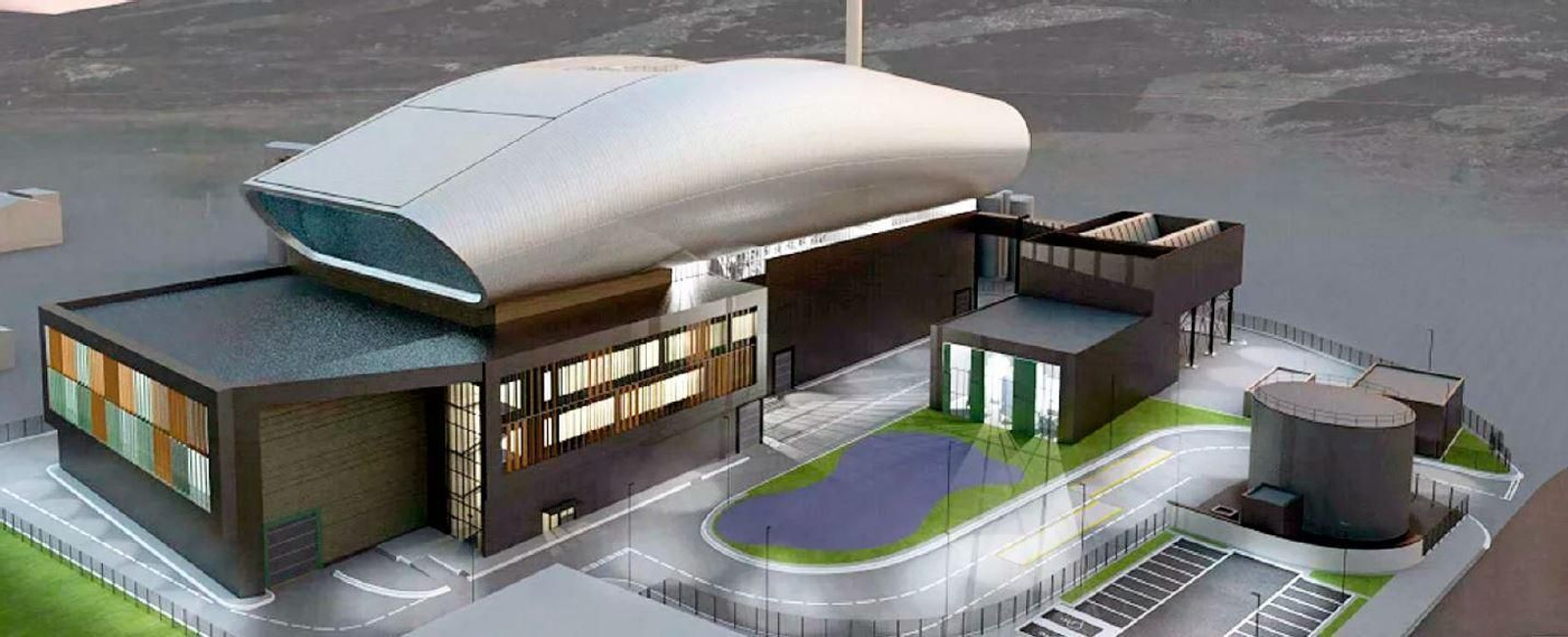 Recreación de la planta que construirá Tecade en Aberdeen.