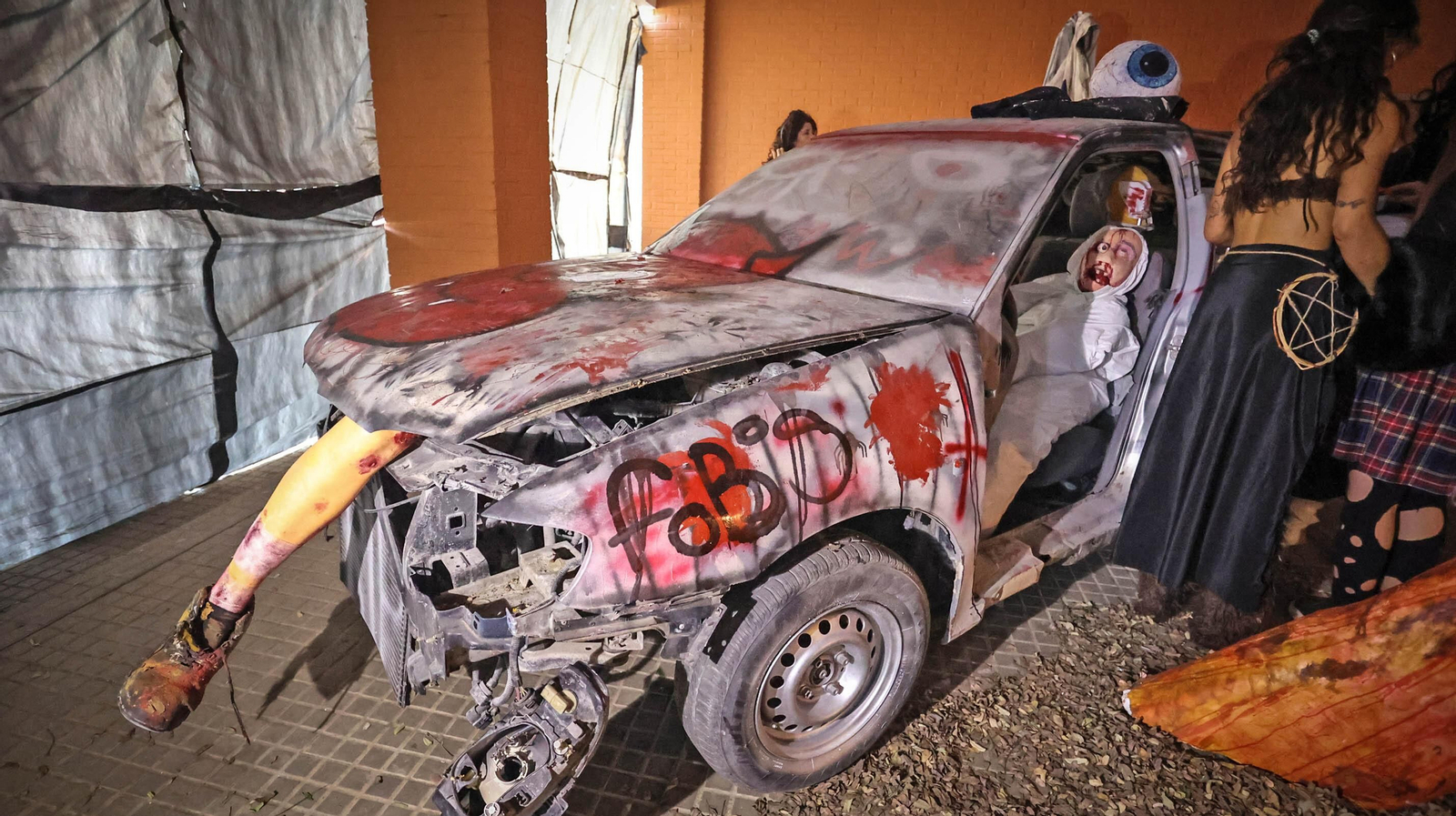 Mucho miedo en el pasaje del terror del IES Andrés Benítez