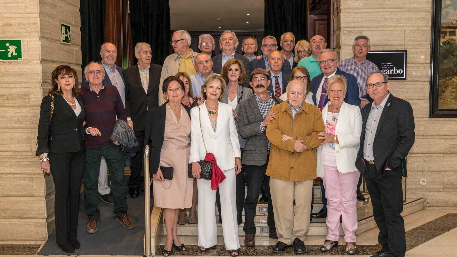 Los viejos periodistas de Patria se reunieron en 2018 para homenajear al extinto diario.