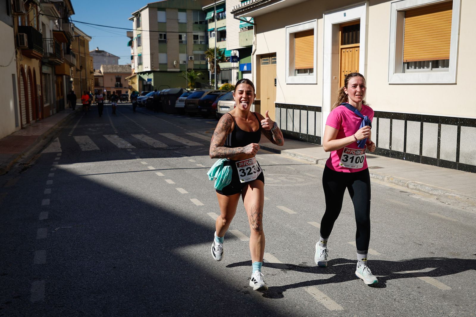 Encuéntrate en el inicio en Albolote del Gran Premio de Fondo de la Diputación