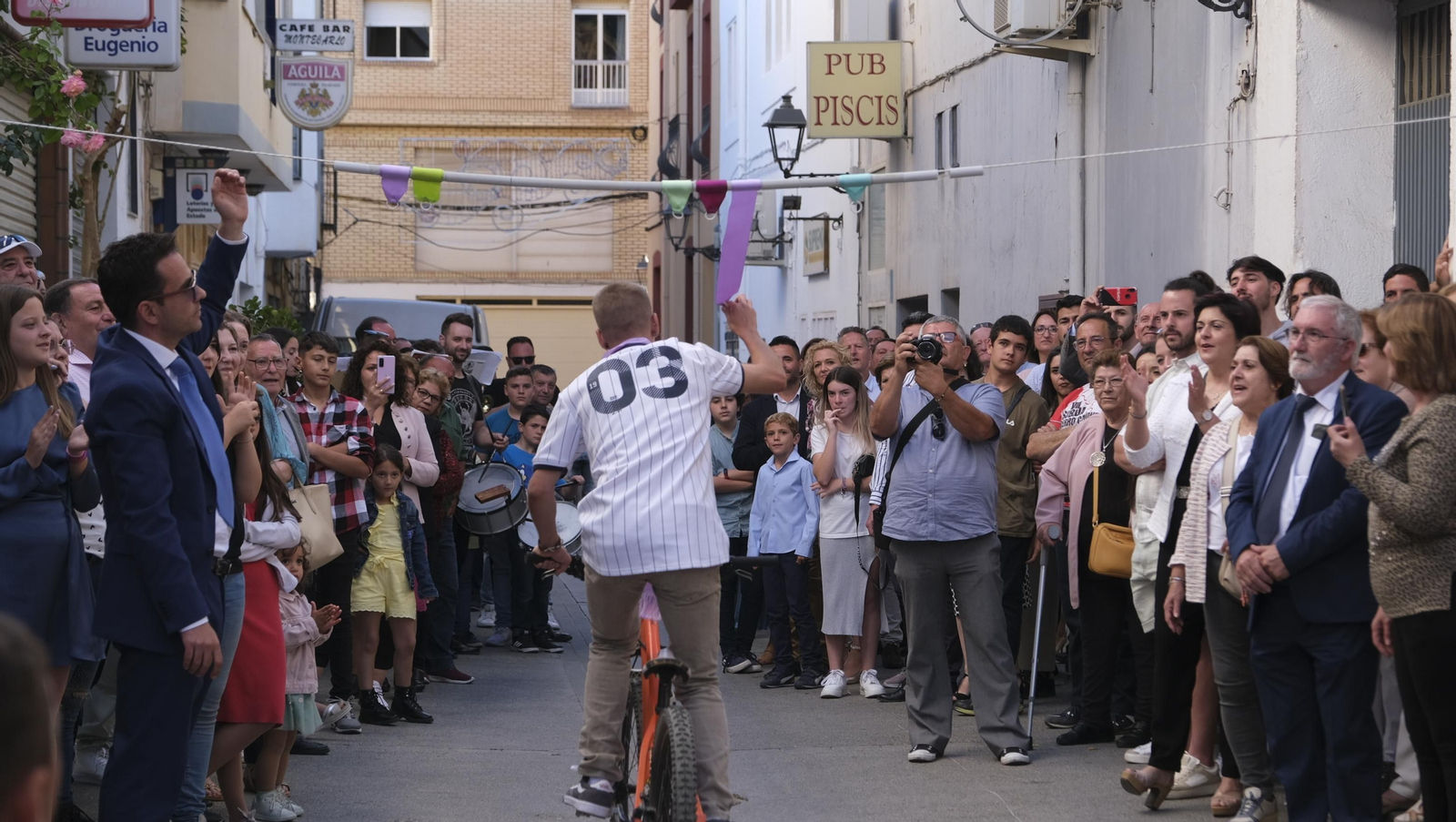 Imágenes de las carreras de cintas en las Fiestas de Canjáyar