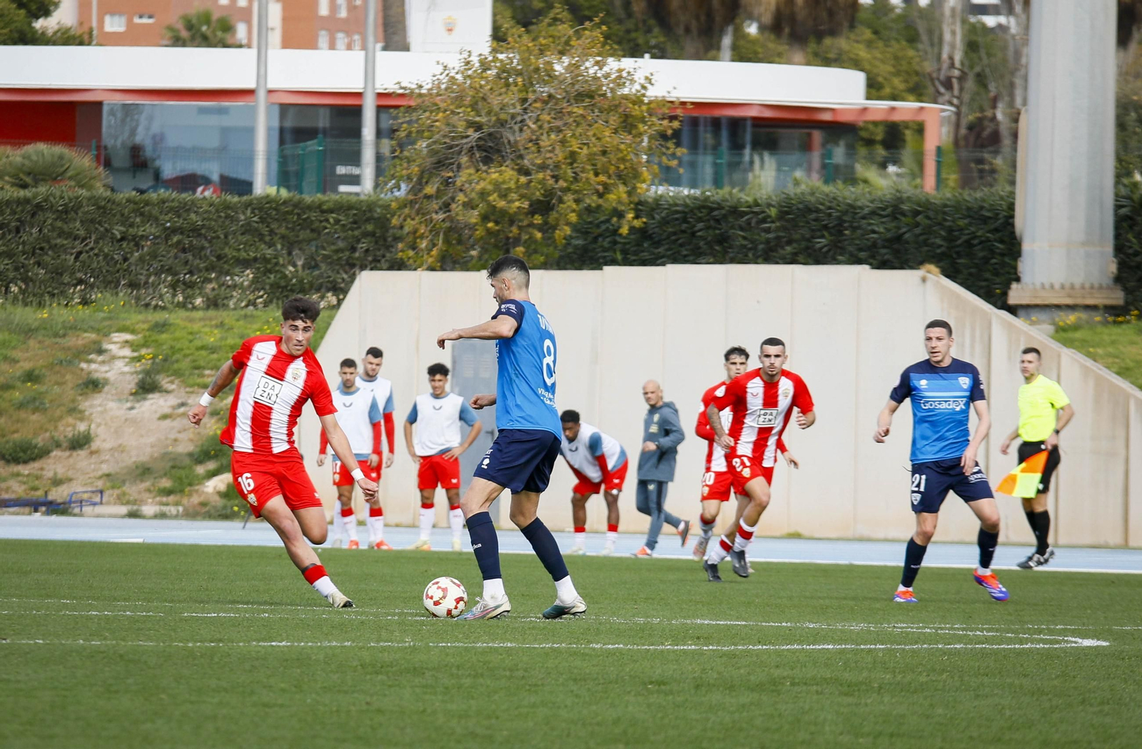 Imágenes del partido entre Almeria B contra Villanovense de segunda RFEF