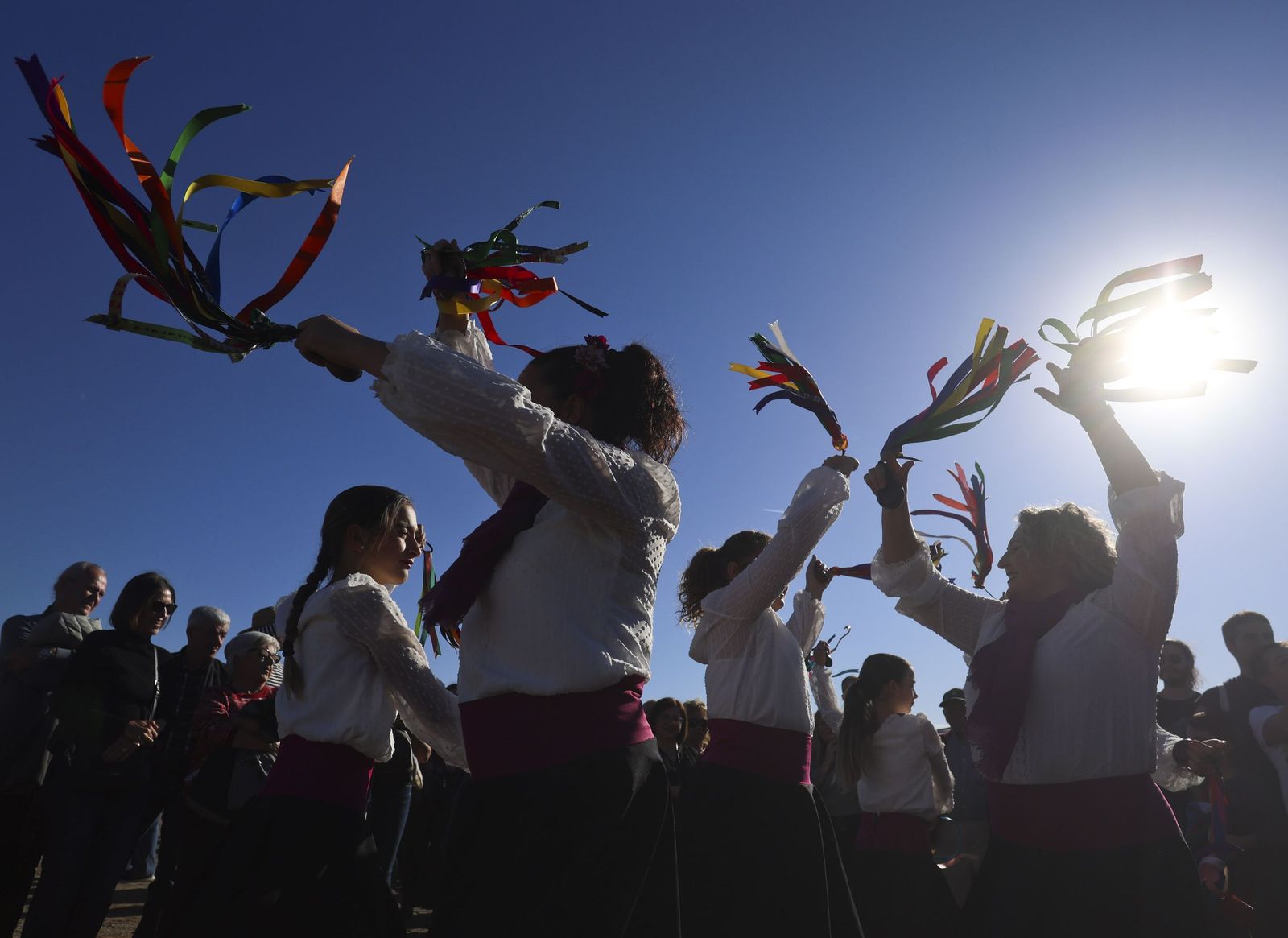 Una panda de verdiales.