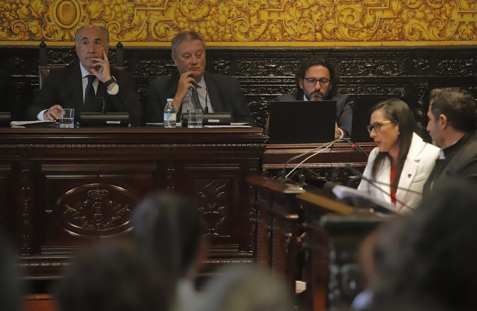 Fotos del Pleno extraordinario del Ayuntamiento de Algeciras