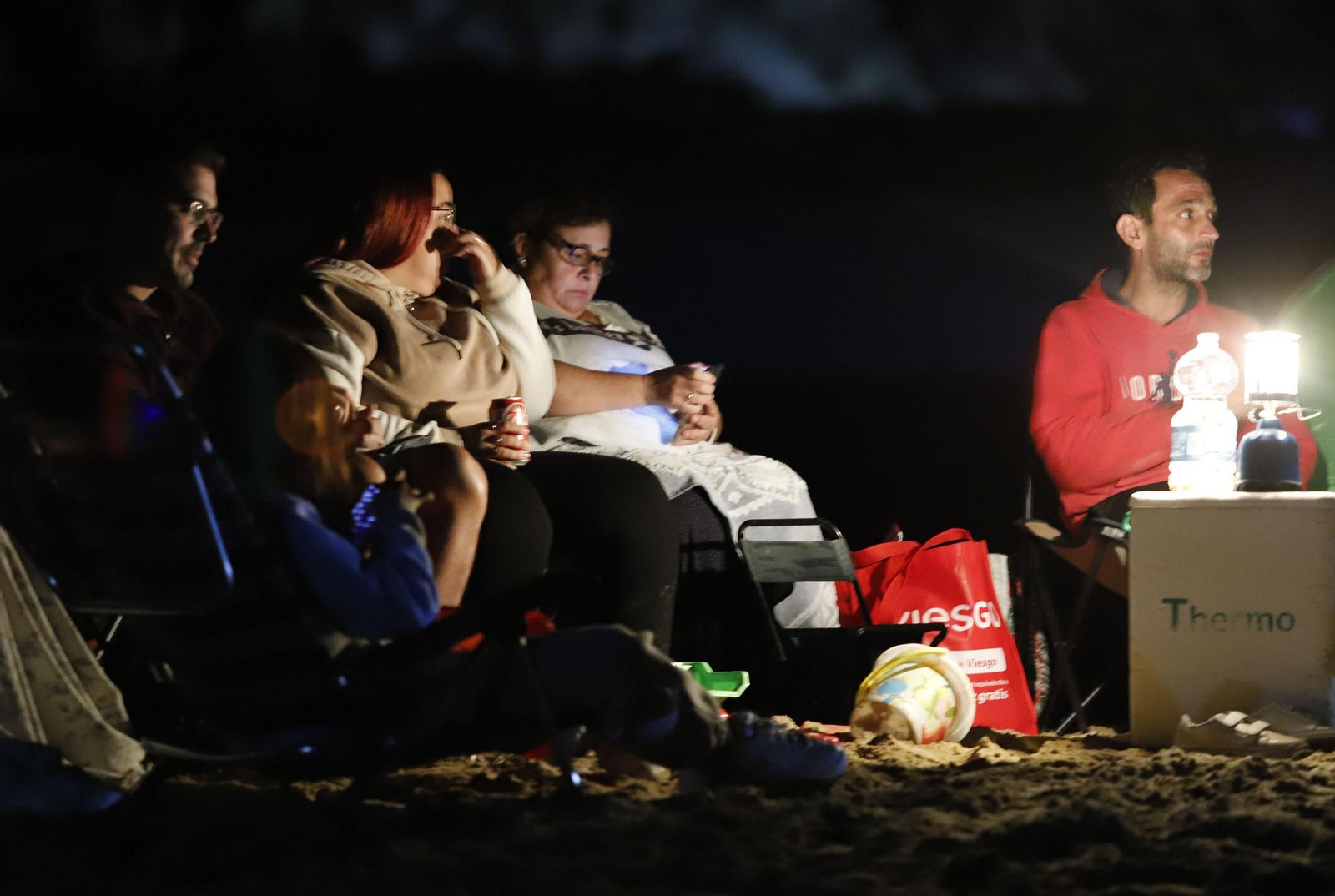 Imágenes del despegue del cohete Miura desde Huelva