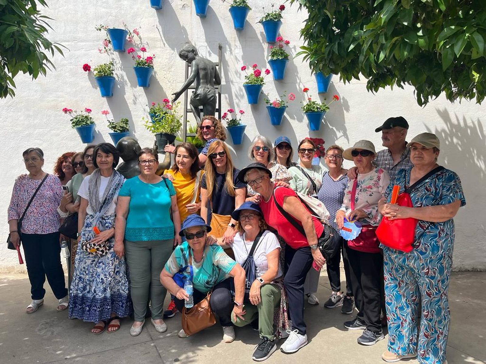 Visita a los patios de Córdoba.