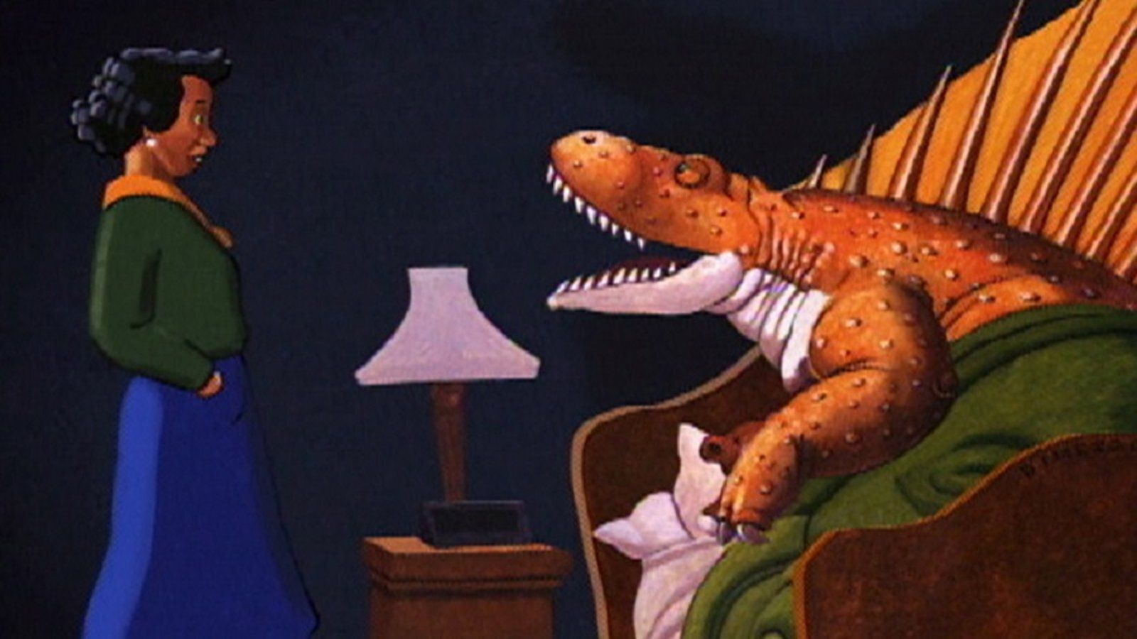 Corto educativo en inglés 'How do Dinosaurs Say Goodnight'