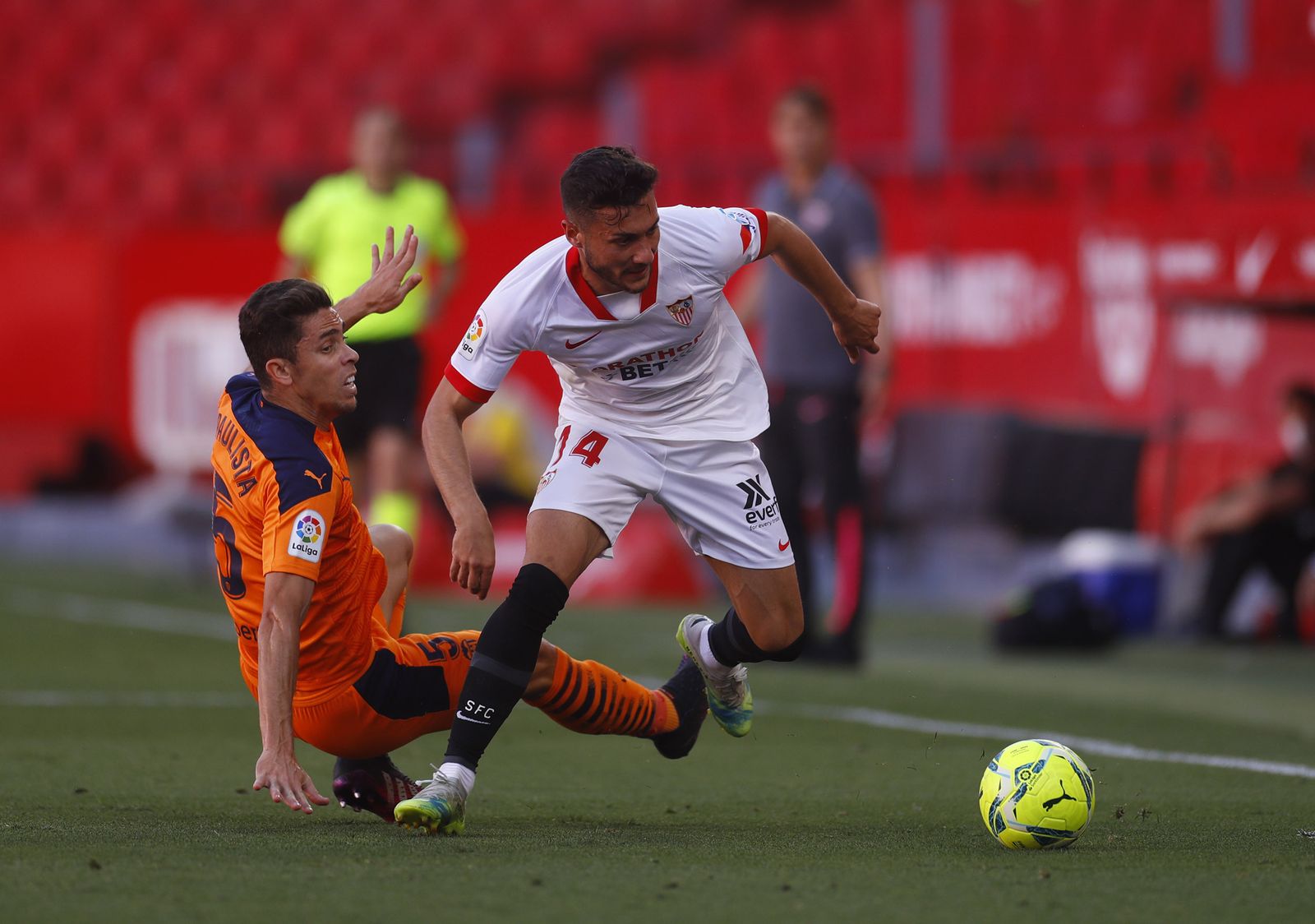 Las imágenes del Sevilla-Valencia